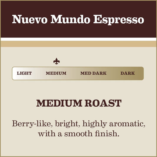 Gaviña Nuevo Mundo Espresso Whole Bean, 100% Arabica Coffee, 32 oz Bag