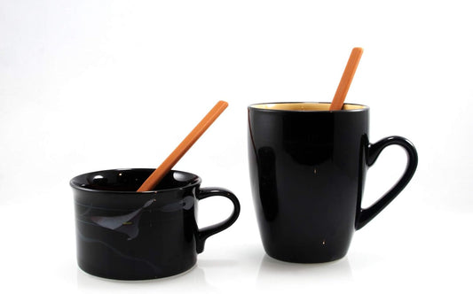 Honey Bear Kitchen Silicone Stirring Spoon (Set of 2, Honey Bear Brown) for Coffee & Tea