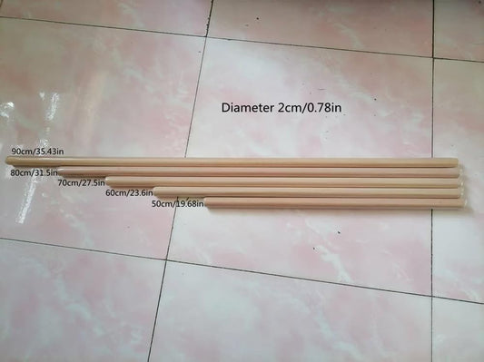 XBLDMJY Thin Rolling Pin (90 * 2cm),Suitable for large baking projects