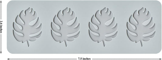 Leaves Silicone Cake Decorating Molds, Embossing Lace Fondant Molds