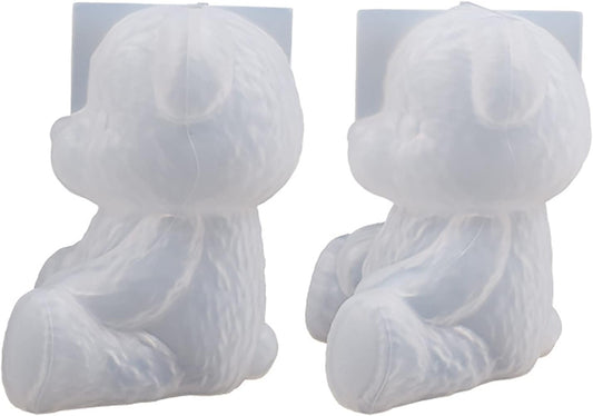 2 Pack Animal Mold - Different Silicone Molds for Candle Making, Resin Casting, Soap Making & Home Decor