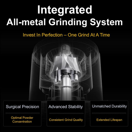 Coffee Grinder, Viesimple Gen 4, Single Dose Burr Coffee Grinders with Magnetic Dosing Cup, Electric Coffee Bean Grinder with Anti-Static Design, Espresso Grinder Compact & Quiet for Home Use Black