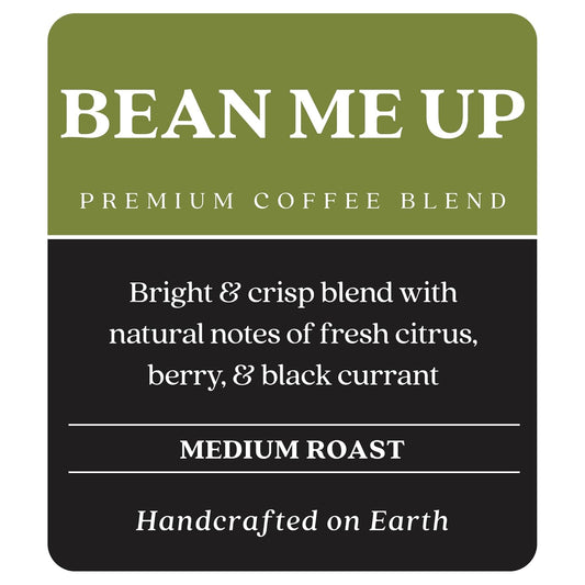 Copper Moon Single Serve Coffee Pods for Keurig K-Cup Brewers, Light Roast, Bean Me Up Blend, 12 Count