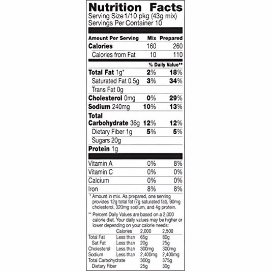 Betty Crocker, Gluten Free, Devils Food Cake Mix, 15oz Box (Pack of 2)