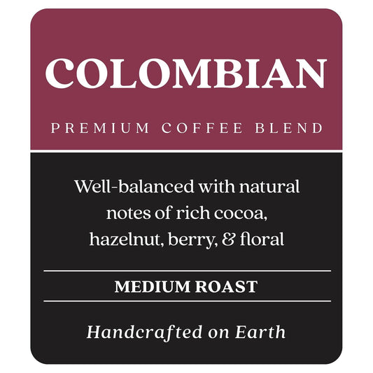Copper Moon Medium Roast Whole Bean Coffee, Colombian Blend, 5 Lb