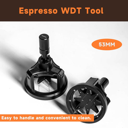 54mm WDT Tool ,Espresso Stirrer Distribution Tool,Compatible with Breville Portafilter 54mm,Adjustable Height,with Magnetic Suction
