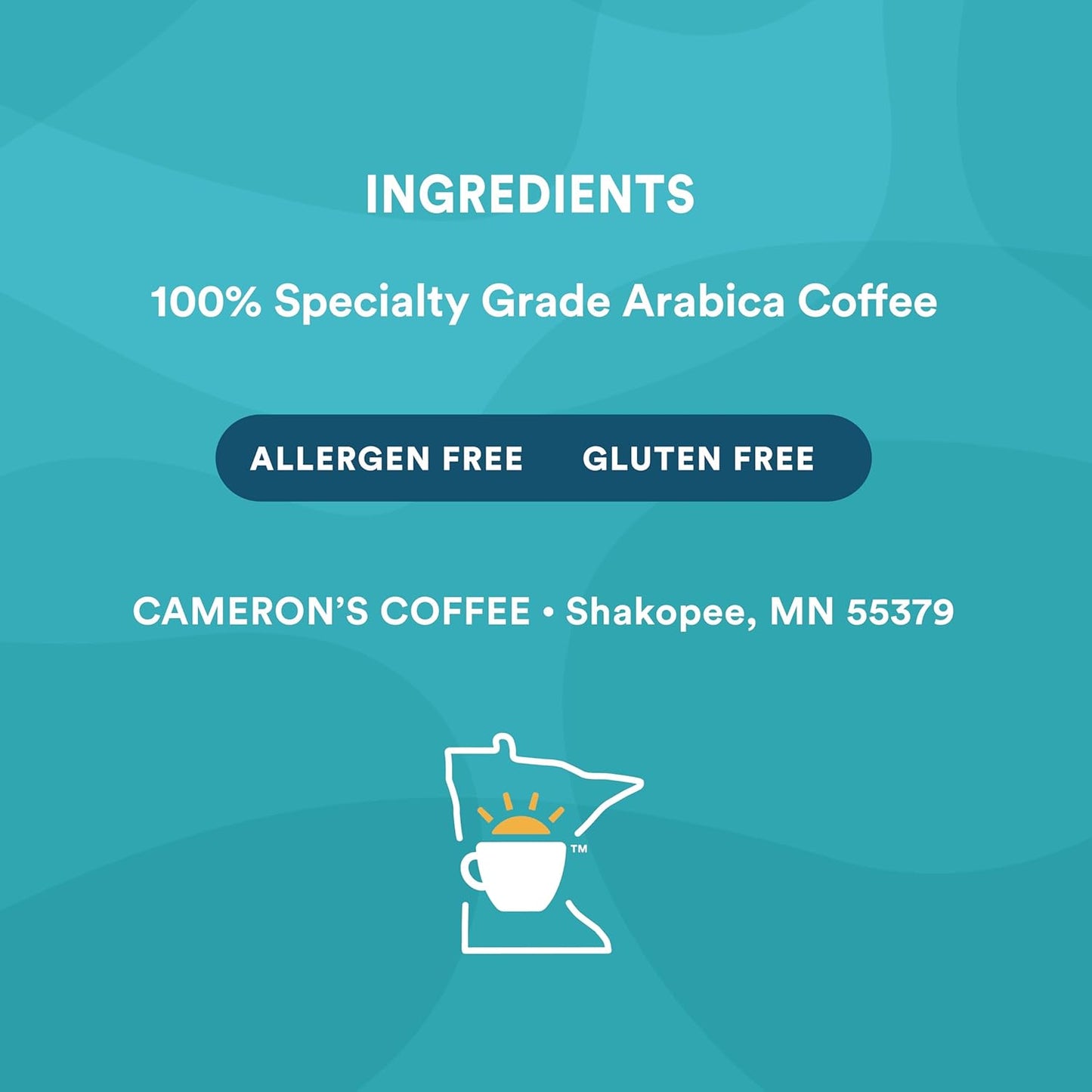 Cameron's Coffee Single Serve Pods, 10% Hawaiian Coffee Blend, 128 Count (Pack of 1)