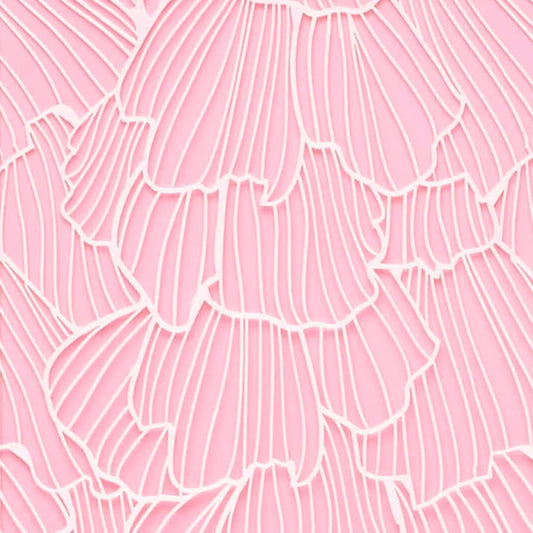 Cake Decorating Stencil for Tall Buttercream Cake, Royal Icing, Ganache, Paint, Airbrush (IZMA)