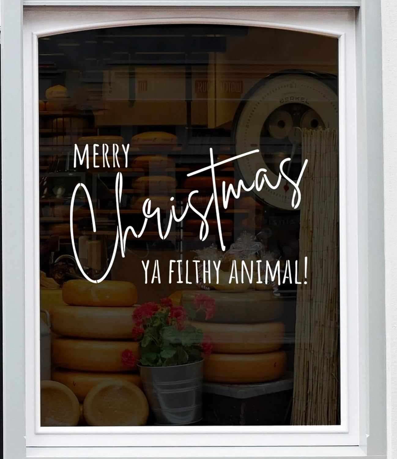 Christmas Stencils for Painting Doormat 27"x16" Large Christmas Stencils for Crafts Reusable Welcome Holiday Drawing Templates for Wood Fabrics Door Mat Window Glass Winter Decor
