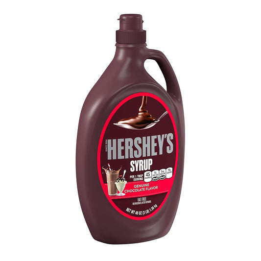 HERSHEY'S Chocolate Syrup Bulk Bottle, 48 oz