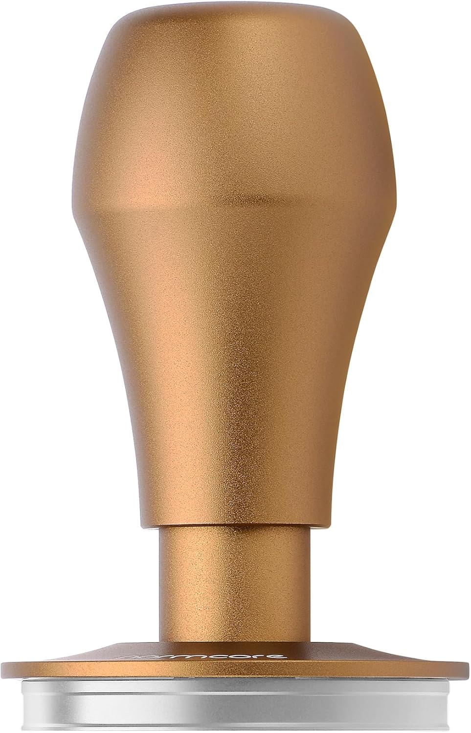 Normcore 57mm Coffee Tamper V4.1 with Click Sound Feedback, Spring Loaded Tamper With Stainless Steel Flat Base, Compatible with Lelit Anna Portafilter, Bronze