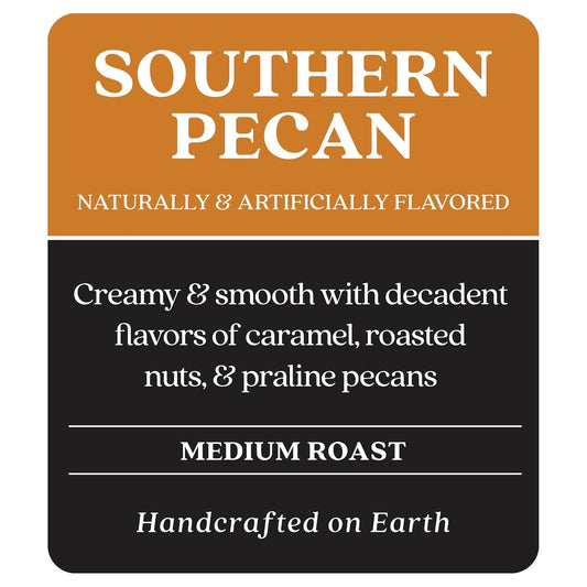 Copper Moon Medium Roast Whole Bean Coffee, Southern Pecan Blend, 2 Lb