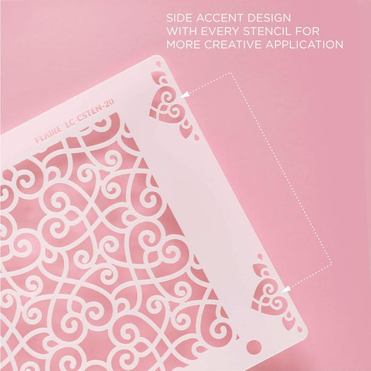 Cookie and Cupcake Stencil (FLO)