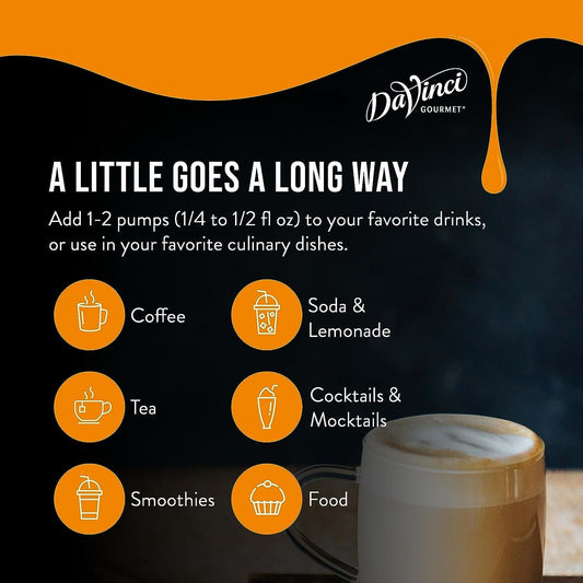 DaVinci Gourmet Classic Syrup Bundle With Lavender Syrup (Pack of 1) and Vanilla Syrup (Pack of 1)