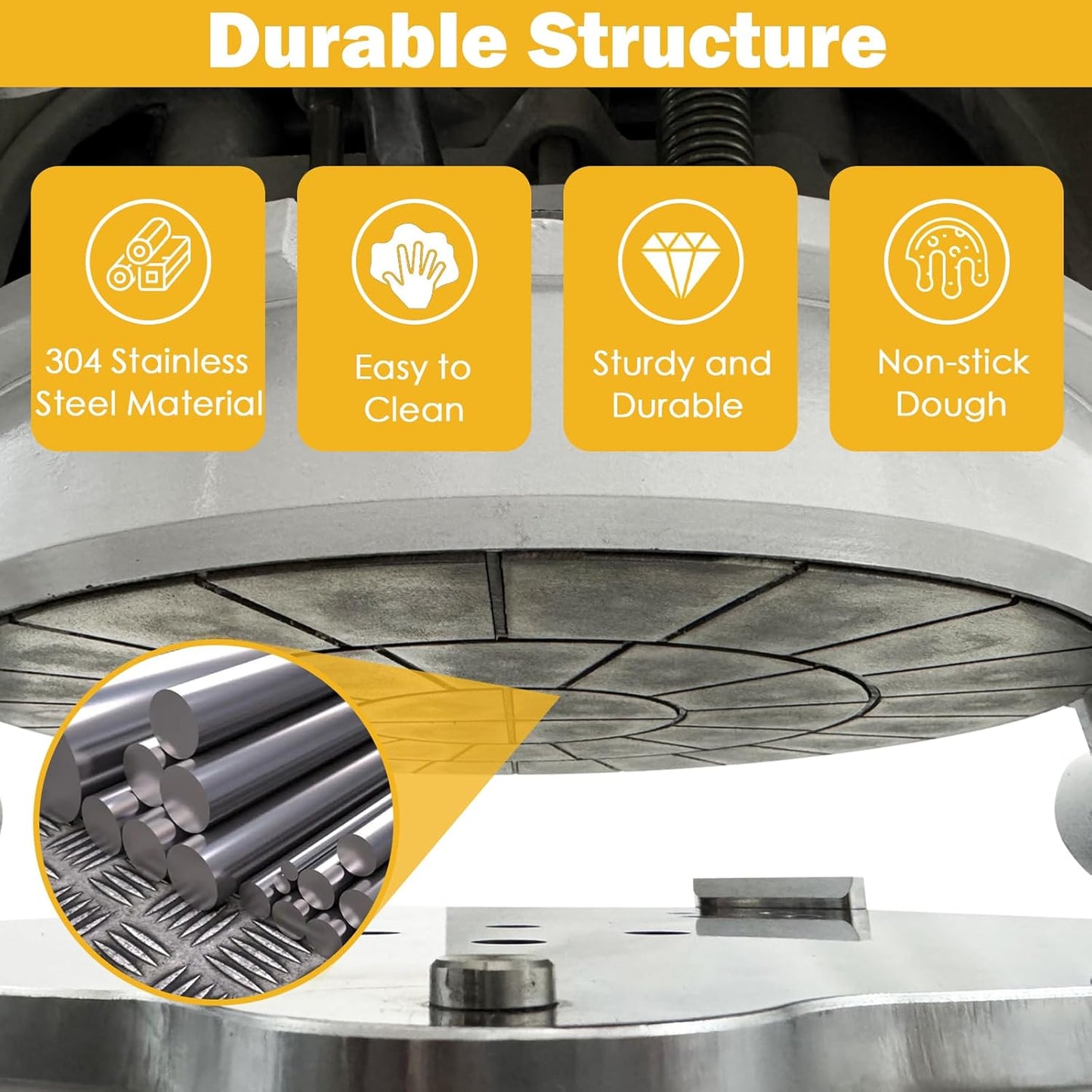 TECHTONGDA Dough Divider Rounder 36pcs Dough Ball Cutter Pizza Roll Ball Forming Machine Electric Dough Cutting and Rounding Machine for Hamburger Bread Pizza Bakery 0.7og-2.5oz