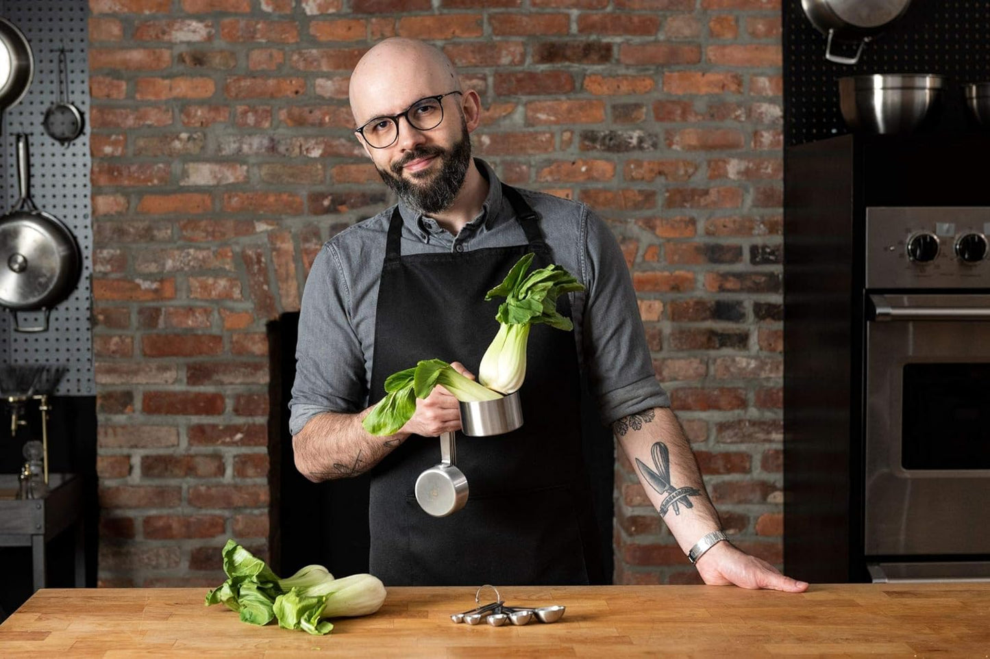 Babish 10-Piece Stainless Steel Measuring Cups & Spoon Set