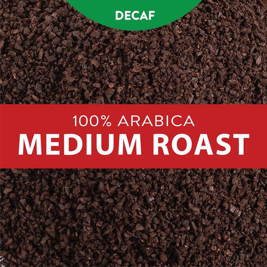 SF Bay Coffee DECAF Gourmet Blend 28 oz Bag, Ground Medium Roast, Swiss Water Process Decaffeinated