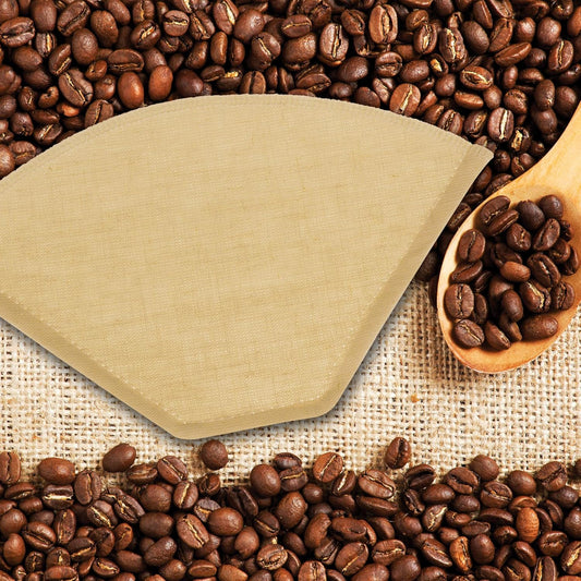 Organic Hemp Reusable Coffee Filter (1, No.2 Flat)