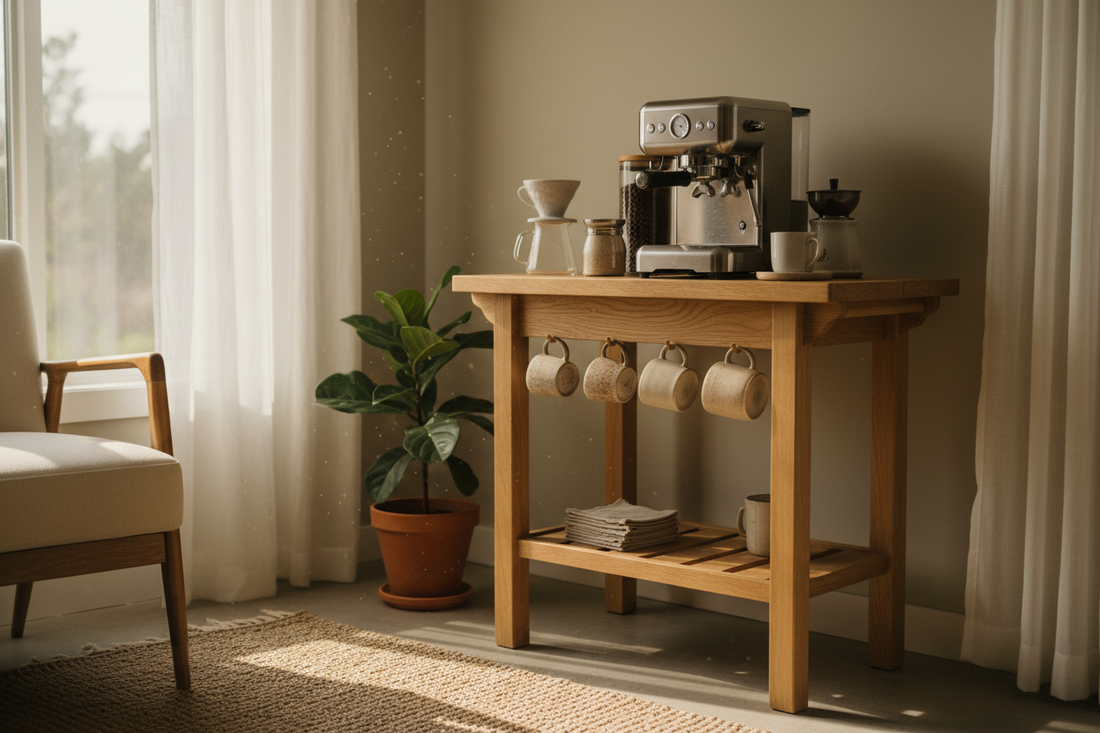 How One Simple Home Café Setup Made Our Mornings Feel Completely Different