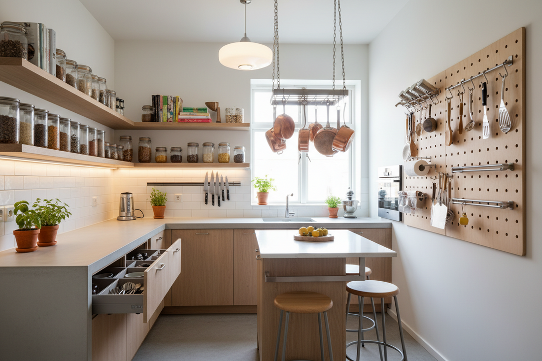 Small Kitchen, Big Aesthetics: 5 Clever Storage Solutions