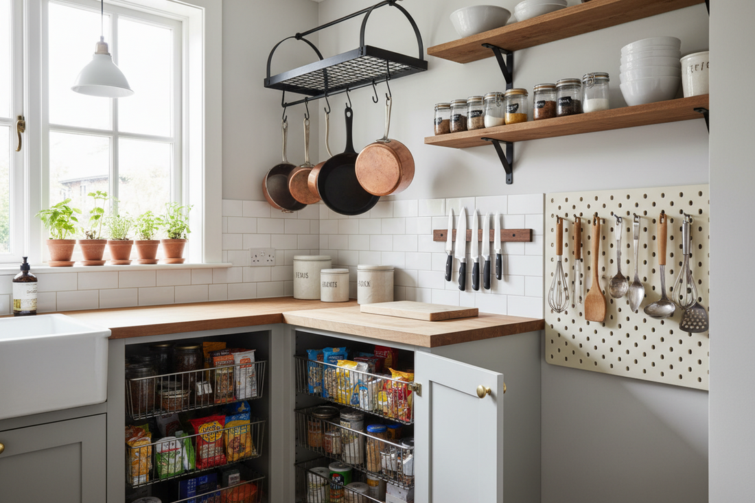 Small Kitchen, Big Aesthetics: 5 Clever Storage Solutions