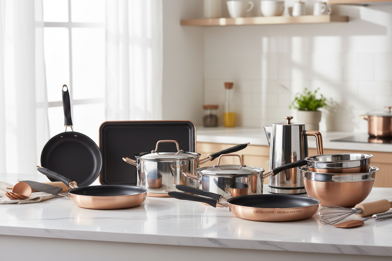 🍳 Premium Cookware Collection — Where Style Meets Everyday Performance