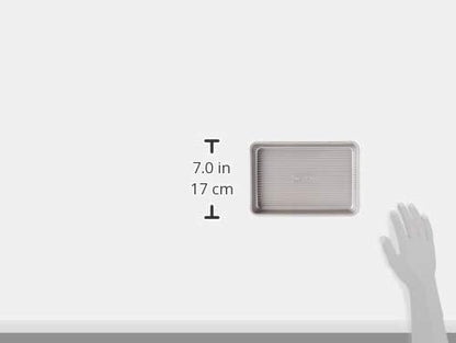 USA Pan Bakeware Mini Sheet Pan, Warp Resistant Nonstick Baking Pan, Aluminized Steel