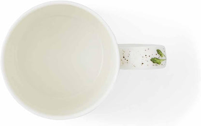 Royal Worcester Wrendale Designs 14 oz Mug, Grow Your Own with Bunny Illustration - Floral Animal Mug for Cottagecore Kitchens - Microwave, Dishwasher, Freezer Safe Fine Bone China Drinkware