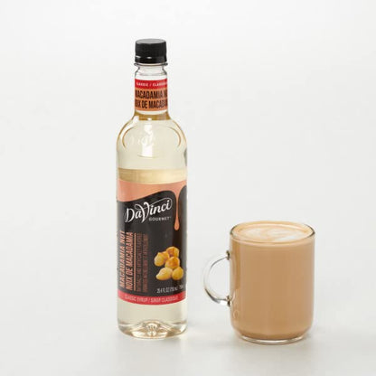 DaVinci Gourmet Classic Macadamia Nut Syrup, 25.4 Fluid Ounces (Pack of 4)