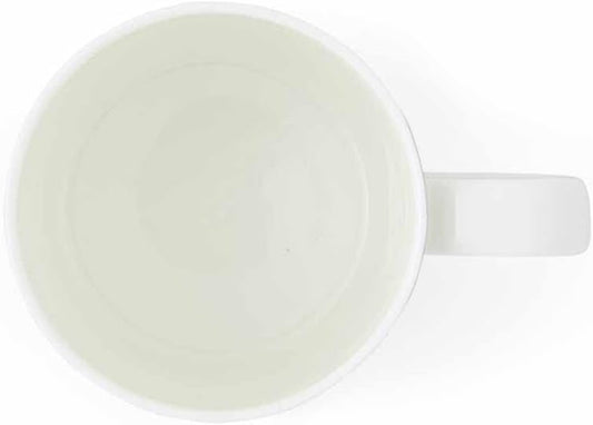 Royal Worcester Wrendale Designs 14 oz Mug, Lofty with Giraffe Illustration - Floral Animal Mug for Cottagecore Kitchens - Microwave, Dishwasher, Freezer Safe Fine Bone China Drinkware