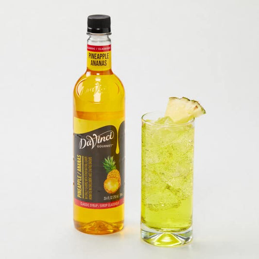 DaVinci Gourmet Classic Pineapple Syrup, 25.4 Fluid Ounces (Pack of 4)