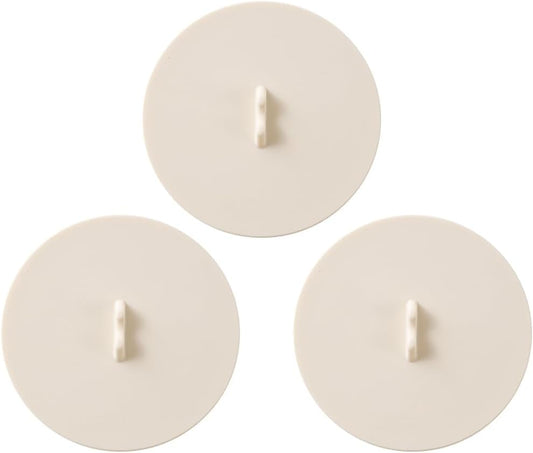 Silicone Cup Lids Silicone Cup Covers 6color Design, Food Grade Anti-dust Airtight Seal Lids for Mugs, Tea Cups, Coffee Cup 3pcs (White-3pcs)