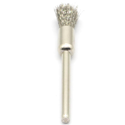 20PCS Wire Brushes - Metal Rust Removal, Polishing, Cleaning - 6mm Diameter, 3mm Shaft - Removes Burrs, Dust, and Oxide Layer - Handles Rough Surfaces - Designed for Industrial and DIY Enthusiasts