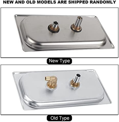 Cup Washing 114mm Diameter 201 Stainless Steel Machine Rinser Pitcher Drain and Drip Tray for Bar Coffee Shop G1/2in