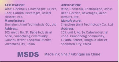 Nomeca Edible Glitter for Drinks Cakes, 8 grams Food Grade Luster Dust Sprinkles Glitter for Cake Decorations, DIY Cocktails, Beverages & Cake Decorating, Dessert Cake Topper (8-Rose Gold)