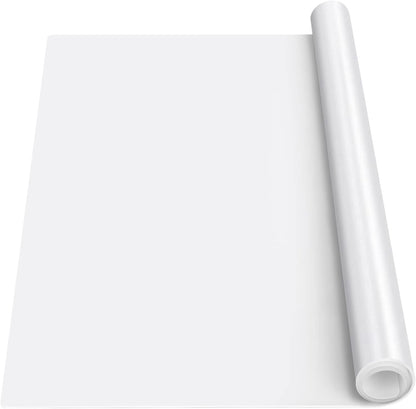 Silicone Mats for Kitchen Counter, Nonslip Silicone Mats for Crafts Countertop Protector Heat Resistant Mat (78.7” x 24” x 0.08”, Translucent)
