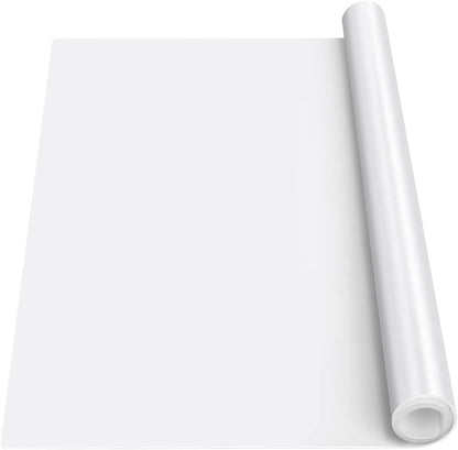 Silicone Mat Heat Resistant Mats for Countertop, Multipurpose Large Silicone Mats for Crafts Kitchen Workbench Size 48x24 inches Thick 2mm,Rolled Package,Translucent