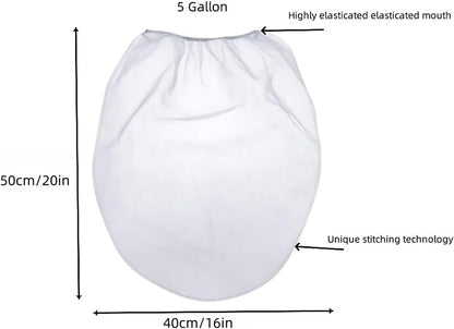 3Pack Cold Brew Coffee Filter Bag Reusable 5 Gallon Coffee Filter Compatible With Toddy Cold Brew System Strainer Bag, for 5 Gallon Commercial Brewers