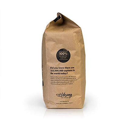 5lb Fair Trade Organic Certified Colombian Whole Bean Light Roast, 100% Arabica Specialty Coffee, 80 ounces, 5 pounds, Bulk Coffee