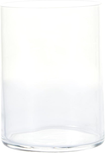 Luigi Bormioli Top Class 15.25 oz All Purpose Glasses - Set of 6 Durable Lead-Free Crystal Drinkware with Reinforced Rims & Minimalist Design - Elegant Glassware for Home or Bar Use