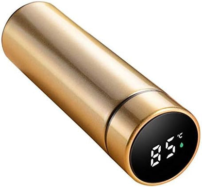 Water Bottle with LED Temperature Display,Double Walled Vacuum Insulated Water Bottle,Stainless Steel Sports AutomotiveTravel Mug,BPA-free Leak Proof Keep Cold and Keep Warm 12H