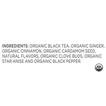 Tea Forte Bombay Chai Premium Organic Loose Leaf Caffeinated Black Tea Blend Canister, Makes 35-50 Cups
