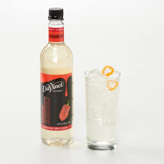 DaVinci Gourmet Classic Habanero Syrup, 25.4 Fluid Ounces (Pack of 4)