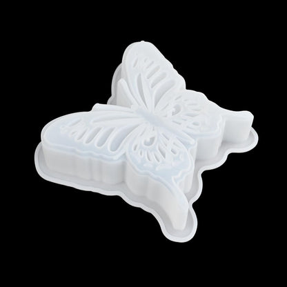 mostsom 3D Butterfly Design Silicone Mousse Mold DIY Dessert Pudding Chocolate Mould Wedding Cake Decorating Tools Bakeware (A_ Butterfly)