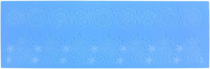 Embossing Lace Fondant Mold, Multi Circle Flowers Lace Mat Wedding, Silicone Molds for Cake Decorating Tool, Cake Lace Molds
