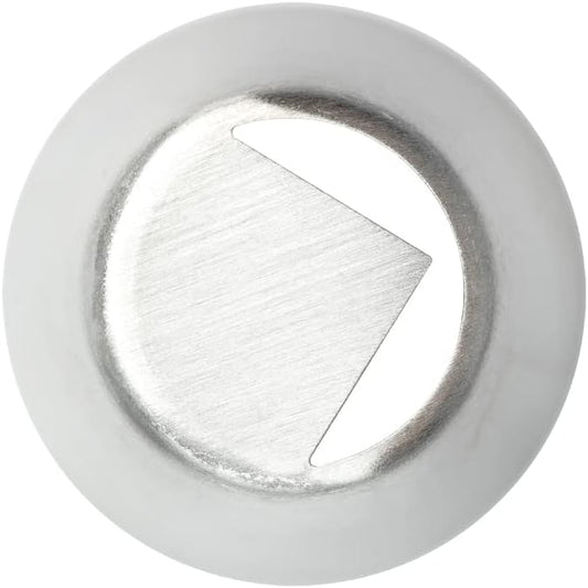 Restaurantware-Russian Piping Tip, 1 Rose Cake Decor Piping Tip - #49, Corrosion-Resistant, Stainless Steel Decorating Tip For Frosting, Dishwashable, Decorate Cupcakes, Cakes, or Cookies