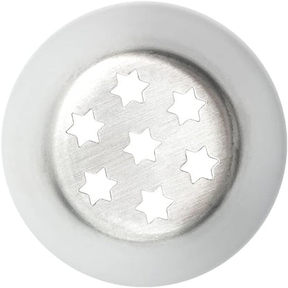 Restaurantware-Russian Piping Tip, 1 Star Cake Decor Piping Tip - #41, Corrosion-Resistant, Stainless Steel Decorating Tip For Frosting, Dishwashable, Decorate Cupcakes, Cakes, or Cookies