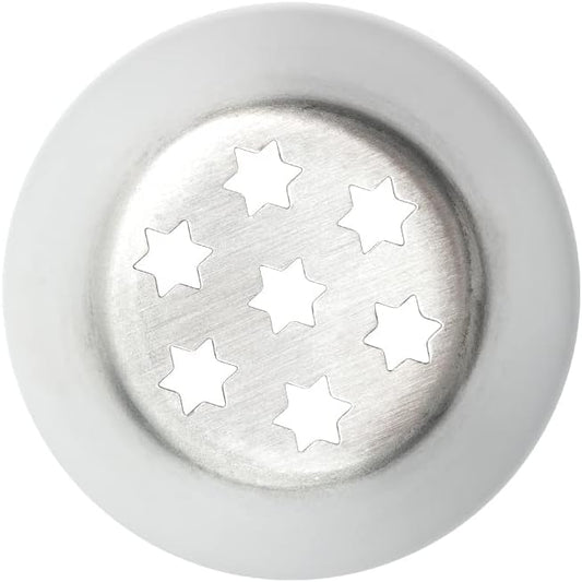 Restaurantware-Russian Piping Tip, 1 Star Cake Decor Piping Tip - #41, Corrosion-Resistant, Stainless Steel Decorating Tip For Frosting, Dishwashable, Decorate Cupcakes, Cakes, or Cookies