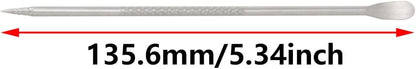 JianLing 3PCS Stainless Steel Coffee Art Pen Latte Art Needle 135mm Silver Coffee Art Tools