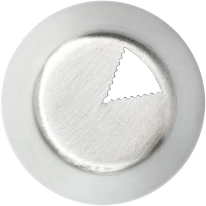 Restaurantware-Russian Piping Tip, 1 Petal Cake Decor Piping Tip - #38, Corrosion-Resistant, Stainless Steel Decorating Tip For Frosting, Dishwashable, Decorate Cupcakes, Cakes, or Cookies